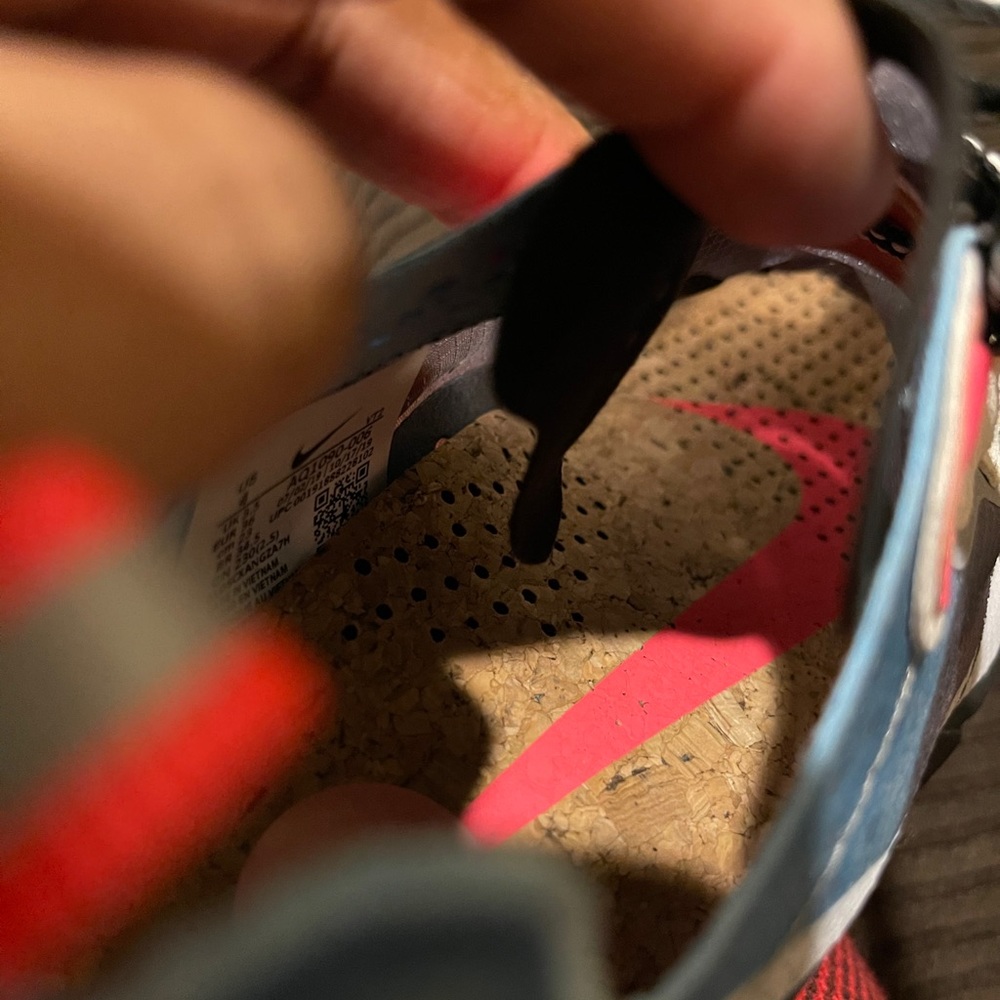 Nike React Element 87 - Blue Chill Solar Red - Picture 9 of 10
